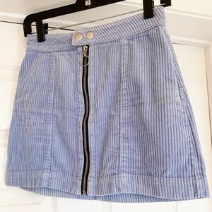 Used PacSun Zipped Mini Skirt in Size 23